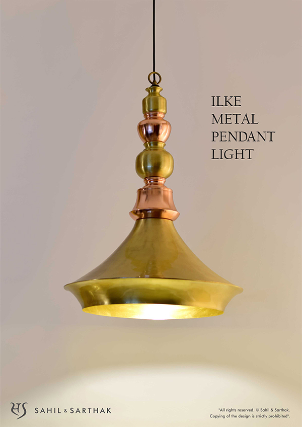 Ilke Metal Pendant Lamp sahil sarthak